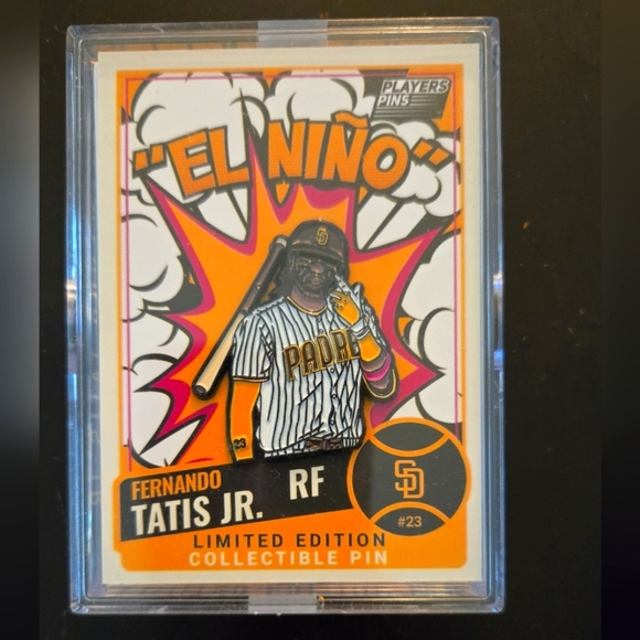 San Diego Padres Limited Edition Collectible Pin - Tatis Jr - Picture 1 of 6